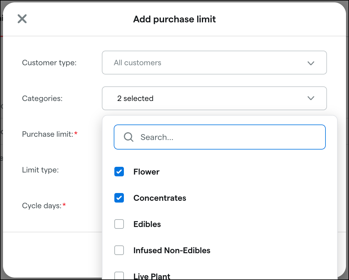 bo_settings_purchase limits_multi-category selection.png