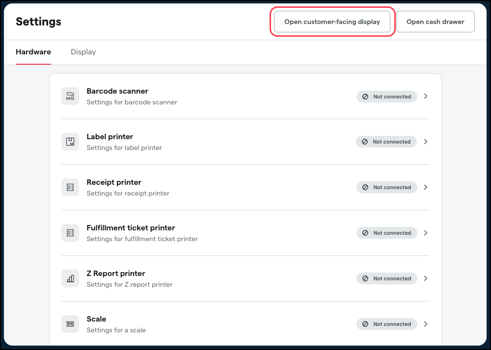 reg_settings_open customer facing display button.png