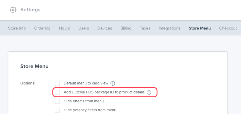 ecomm_store menu_add dpos package id to product details.png
