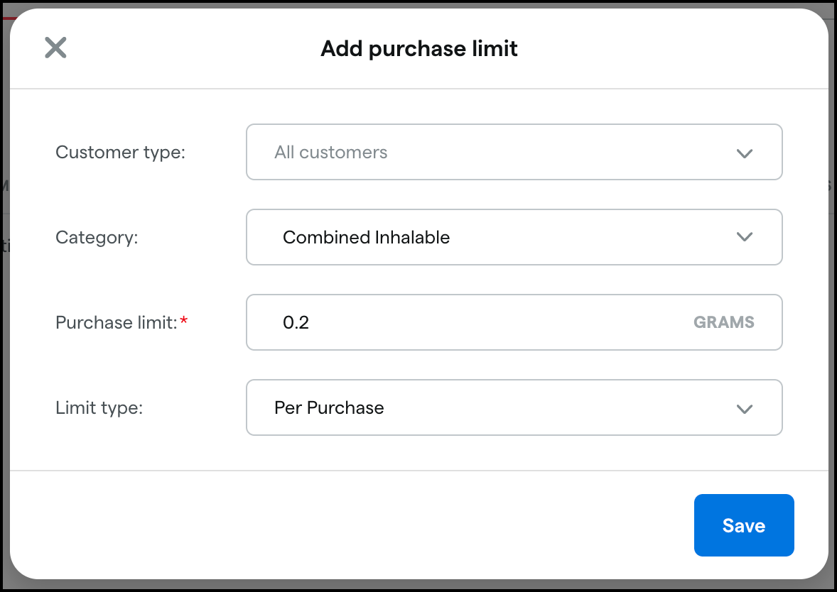 bo_taxes and compliance_purchase limits_add purchase limit modal all customers combined inhalable.png