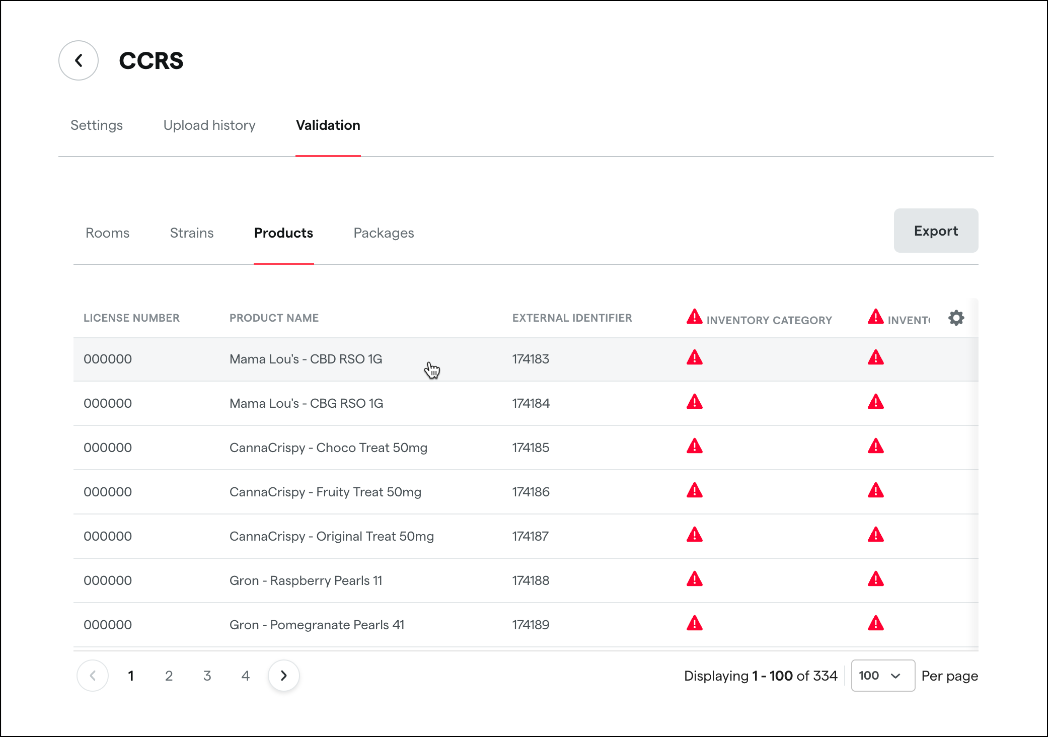 bo_CCRS validation tool_products_click row.png
